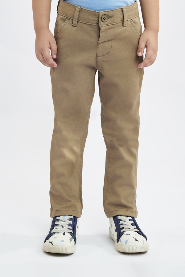 Beige Chino for Kids | Leaf Clothing