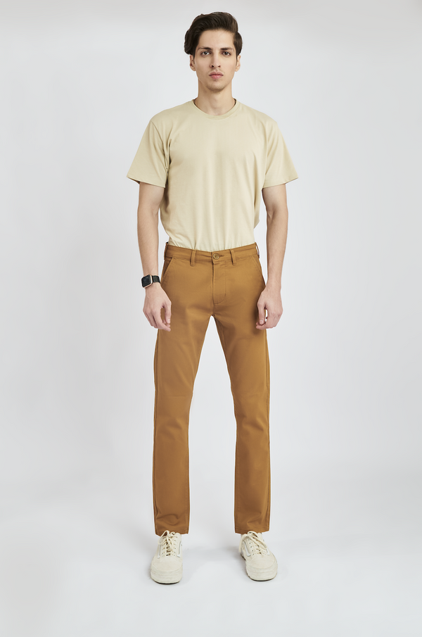 Camel Chino | Leaf Clothing