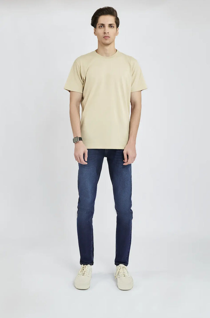 Dark Blue Demin Jeans | Leaf Clothing Leaf