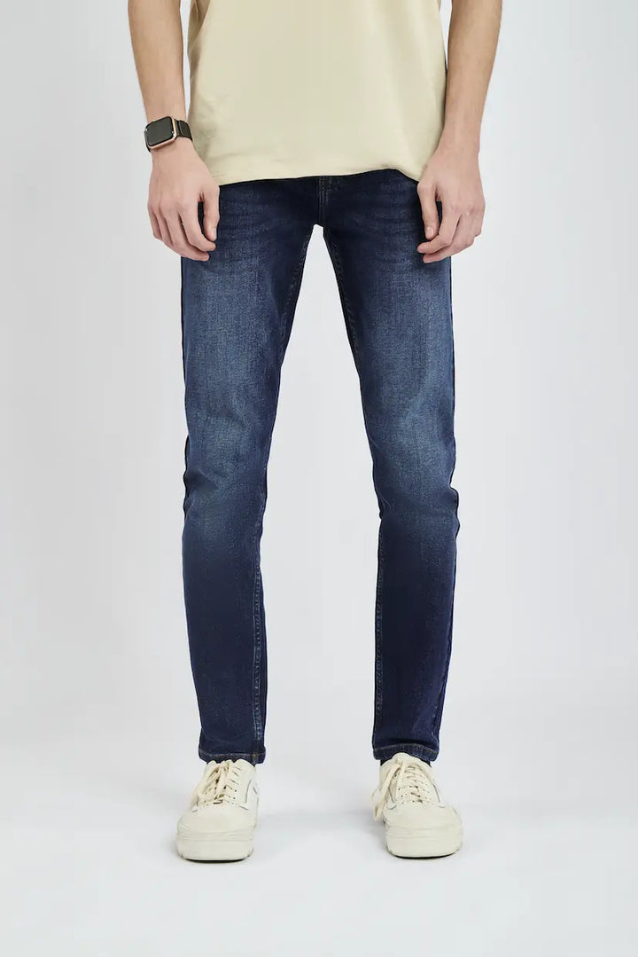 Dark Blue Demin Jeans | Leaf Clothing Leaf