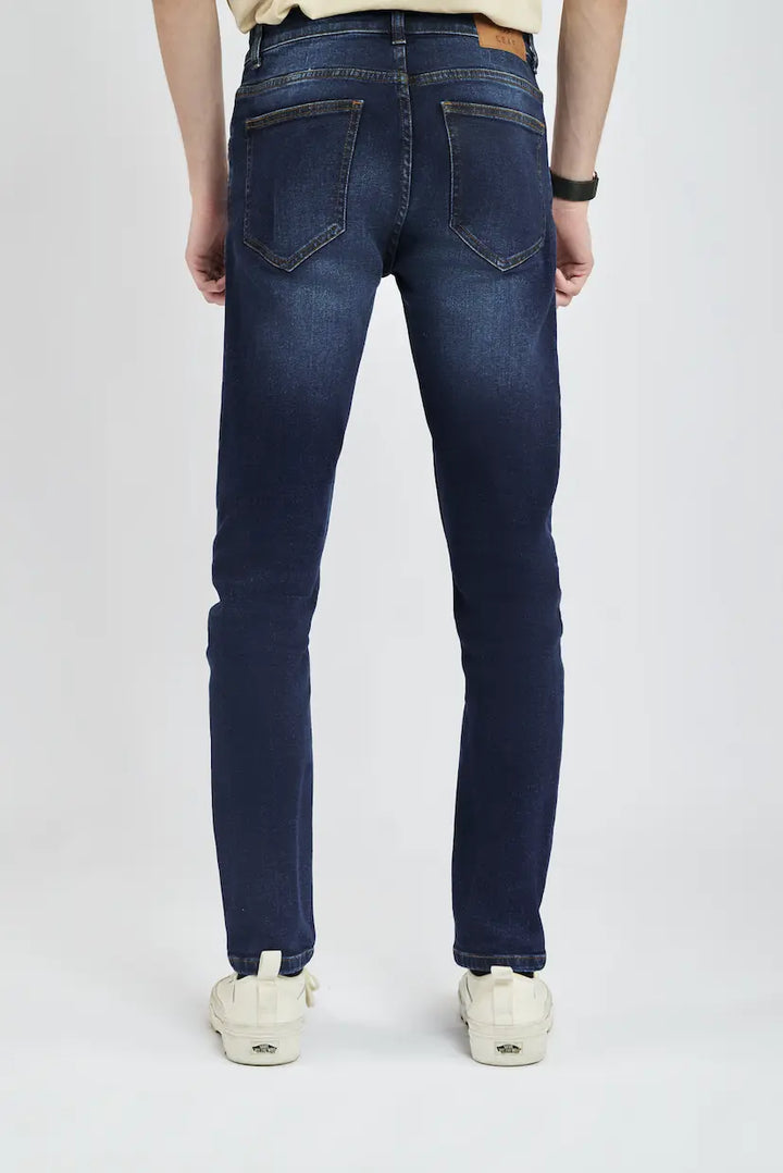 Dark Blue Demin Jeans | Leaf Clothing Leaf