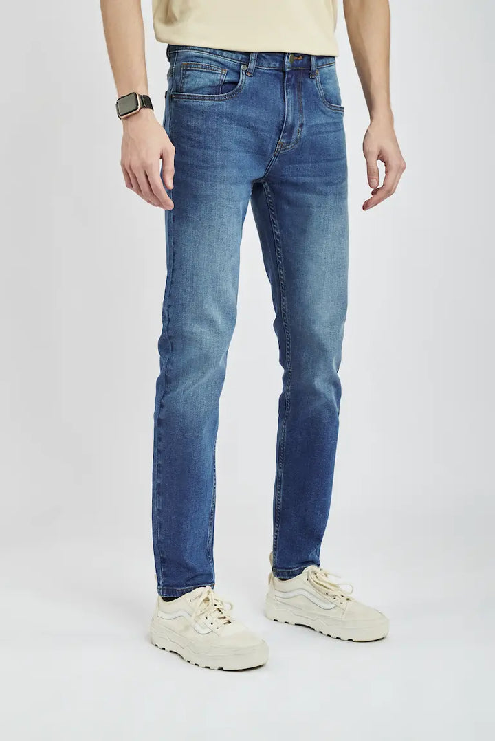Medium Blue Denim Jeans | Leaf Clothing Leaf
