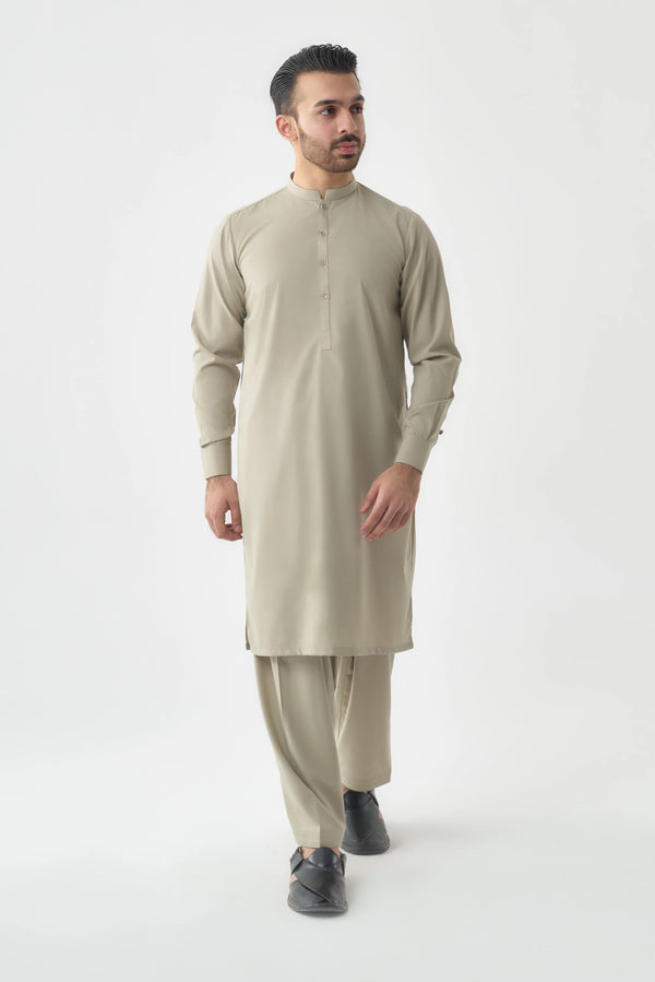 Premium Quality Light Green Wash and Wear Shalwar Kameez