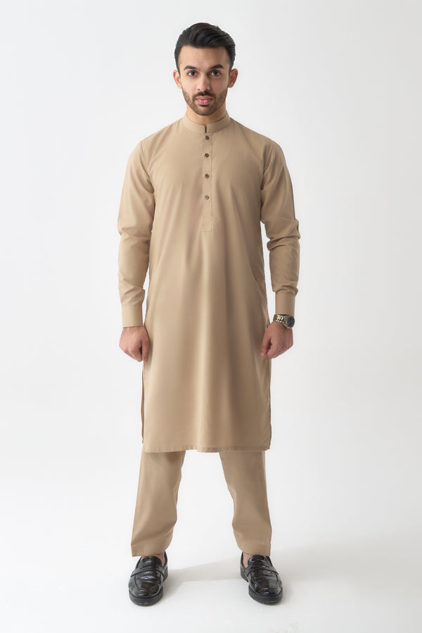 Sleek Skinny Color Shalwar Kameez | Leaf Clothing's Modern Pakistani Attire